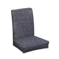 thumbnail image 3 of 2pcs Bar Sil de Comedor Cubierta de Sil Elevación Asiento Manga Poliéster Salón Gris Azul Sunnimix Stretch Seat Chair Cover, 3 of 8