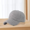 thumbnail image 4 of 2x Gorra de Béisbol de Moda Ajustable Sombrero Cálido Invierno Hombres Mujeres jinwen Gorra de béisbol, 4 of 7