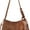 Brown, variant on SPEKSEE Women Vintage Suede Shoulder Bag Retro Chic Single Shoulder Handbag with Mini Pouch Trendy Casual Tote