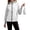 Jackets for Women Gray, variant on Jackets for Women Two-Tone Long-Sleeve Hooded with Zipper, Splash-Resistant, Windproof, Casual Outdoor (with Storage Pouch) Gray M