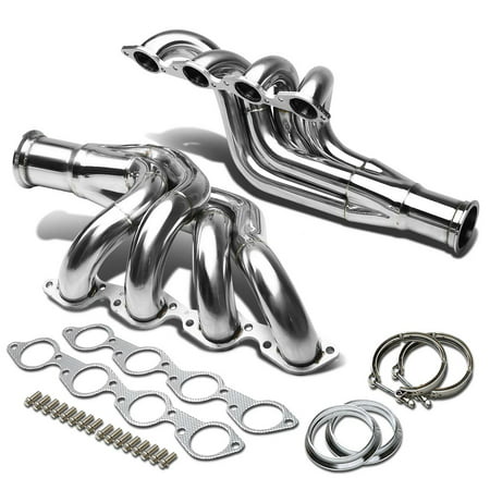 Chevy Big Block 6.0 -9.4 366 -572 BBC Stainless Steel Tubular Turbo Manifold Exhaust (Best Flowing Big Block Chevy Heads)