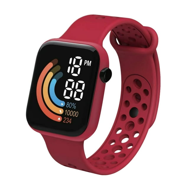 Product Category Kid's Watch Product Title Student Children's Internet LED Electronic Watch Astronaut Square Electronic Watch Student Watch Function And Looking Student Watch A