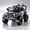Black&White, variant on EVOKEDEN 12V Remote Control Ride On Car for Kids, Electric Toddler Car with Spring Suspension, LED Lights & Music, Pink
