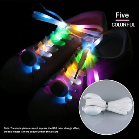 

Led Luminous Shoelaces Eight-generation Luminous Shoelaces Fluorescent Weaving Night Running Sports Cool Multi-color Shoelaces Colorful Running Shoes Running Led Shoelaces Hip Hop Party Favors