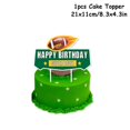 thumbnail image 3 of Vajilla desechable con temática de Rugby, suministros de fútbol americano, fiesta de cumpleaños deportiva, fiesta individual masculina, decoración de Ceremonia de Baby Shower, 3 of 5