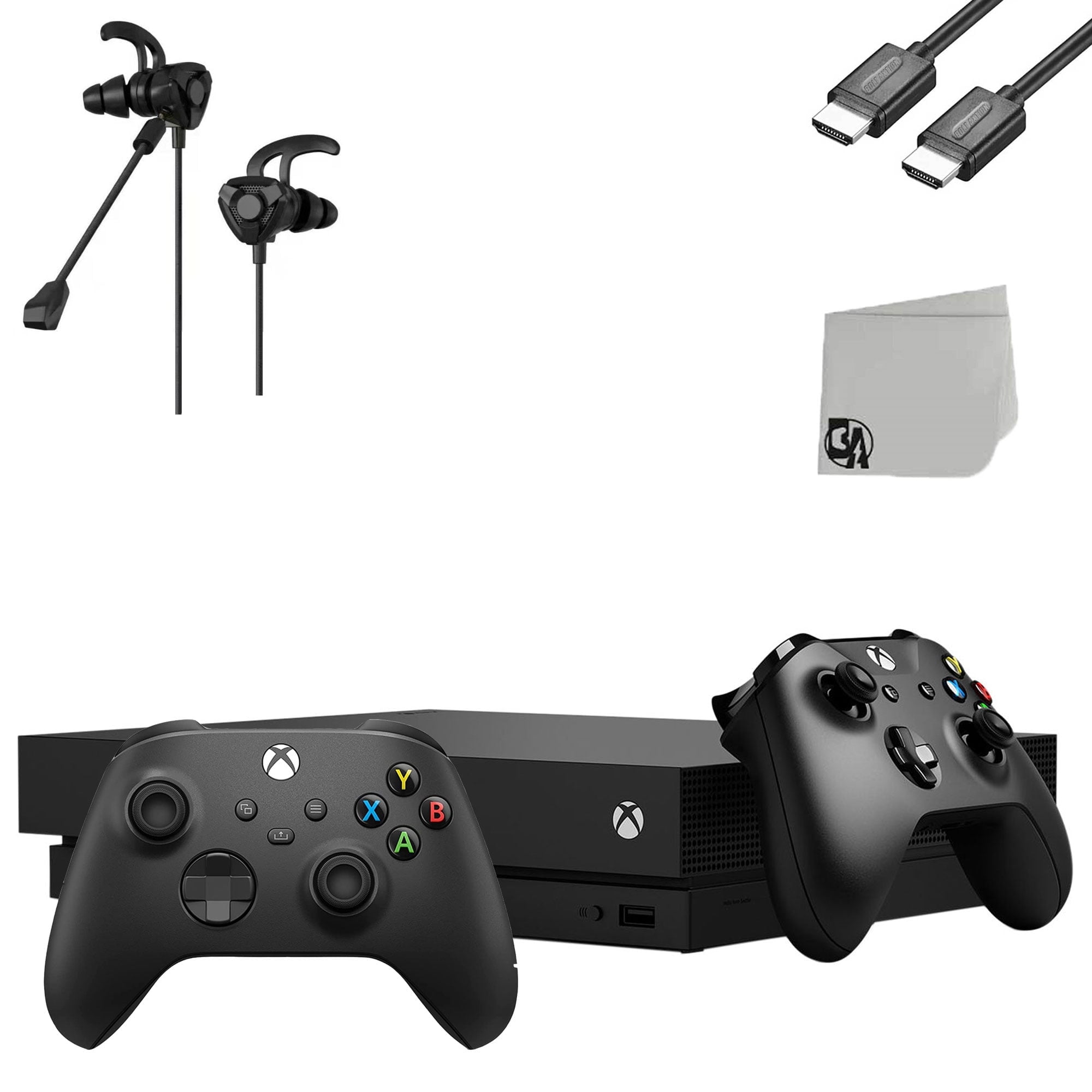 Microsoft Xbox One X 1TB Console Black (CYV00001) With, 50 OFF