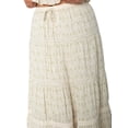thumbnail image 5 of Bridgerton Celebrity Pink Women's Lace Trim Tiered Midi Skirt, Sizes XS-XXXL, 5 of 8