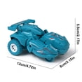 thumbnail image 7 of YIYOUZQT 3 Pack Dinosaur Toys Cars for Boys, 2 in 1 Deformation Car Friction Powered Push and Go Trucks Pull Back Vehicles for Kids Ages 3 4 5 6 7 Year Old - Christmas Birthday Gift Dino Toys, 7 of 7