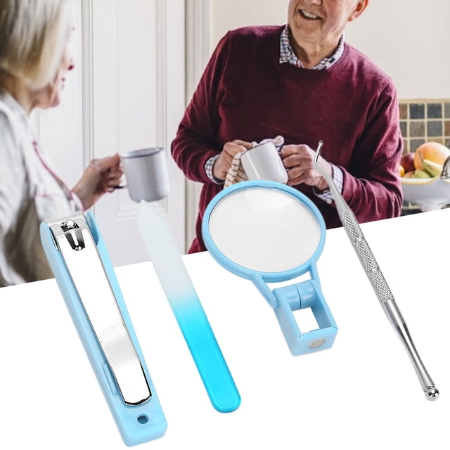 Diseños Ergonómicos Con Lupa, Cortaúñas Con Lupa 2X, Cortaúñas, Dedo Del Pie Para Mujer Y Hombre