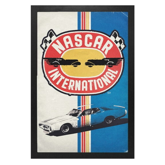 NASCAR International Indy Stock Car America Sports Wall Decor Poster - 12x18 Inch Laminated Poster - Stunning Detail and Bold Colors