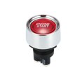 thumbnail image 1 of DC 12V 50A Red Light Engine Start Push Start Ignition Switch for Racing Sport Off ON Momentary Switches (Red), 1 of 5