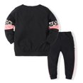 thumbnail image 6 of Gaexia Girls Tracksuit Leopard Print Long Sleeve Set, Matching Joggers Two Piece Outfit, Cozy Athletic Wear for Fall Winter, 6 of 6