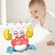 thumbnail image 1 of For Kids Crawling Toys Crawling Crab Music LED Light Baby Interaction Toy Baby Boys And Girls Birthday Gifts Puzzle Toys heqiyong LED, 1 of 2