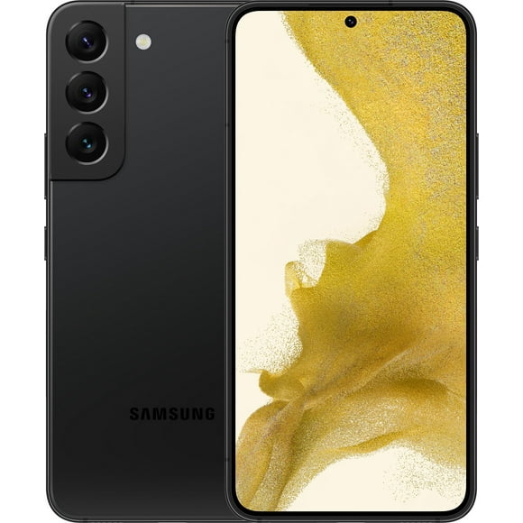 Restored Samsung Galaxy S22 6.1" 128GB 8GB RAM Phantom Black LTE Prepaid AT&T Smartphone SM-S901UZKAATT (Refurbished)