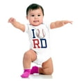 thumbnail image 4 of Béisbol Republica Dominicana Ball Romper Boys or Girls Infant Baby Brisco Brands NB, 4 of 6