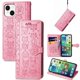 thumbnail image 2 of Funda Cartera FOXDOCK para iPhone 14 , Flip PU con Relieve de Gatos y Perros, Tarjetero y Soporte, 2 of 6