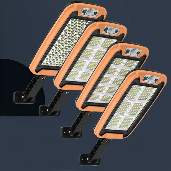 Xihbxyly Foco de Seguridad Led para Exteriores, con Sensor de Movimiento, Control Remoto, Eficiencia Energética, Construcción Abs Duradera, Resistente Al Agua Ip65, para Patio, Garaje o Estacionamien