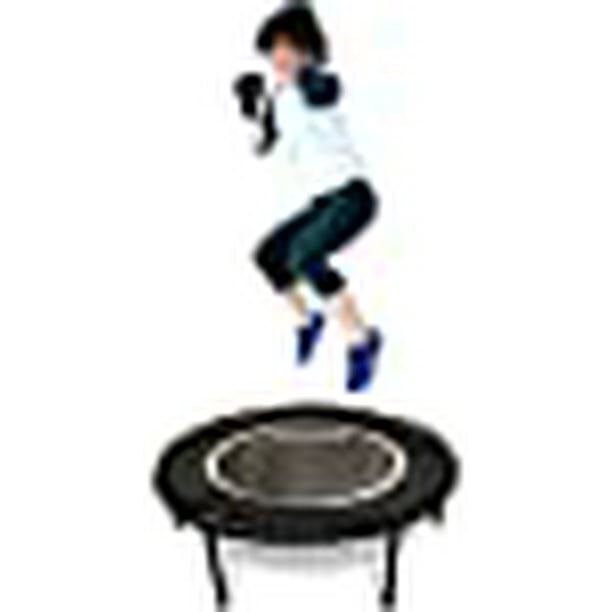 Leaps and ReBounds Trampoline for Adults and Kids - Rebounder with