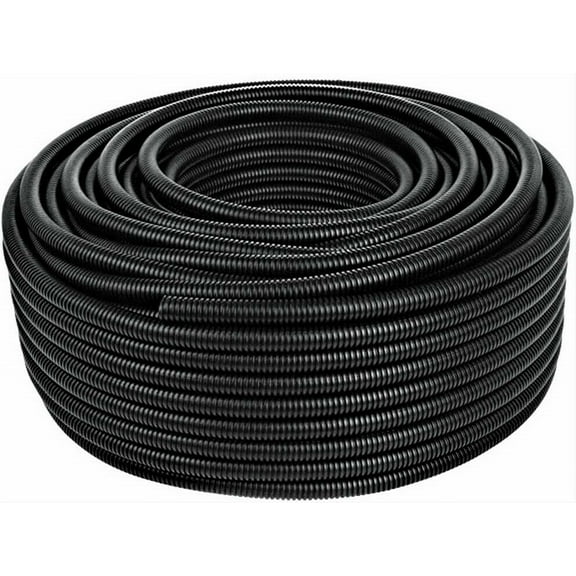 10 Ft 3/4" IN Split Wire Loom Conduit Corrugated Plastic Tubing 19mm Sleeve Tube