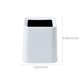 thumbnail image 3 of Mini Desktop Trash Can | Small Square Open Bin for Office, Living Room, Study, Coffee Table Organization | Plastic Waste Container | Multi-Use Storage | White/Gray/Pink/Blue/Black | 5.2x5.2x6 in | 1, 3 of 6