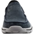thumbnail image 2 of Skechers Loafers for Men Creston - Moseco Relaxed Fit Canvas Slip-On Casual Shoes Memory Foam Insole Moc Toe Elastic Panels Flexible Outsole, 2 of 7