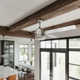 thumbnail image 4 of Design House Cali 52" Indoor Ceiling Fan with LED Kit, 4-Blades, and Wall Control, Brushed Nickel, 4 of 24