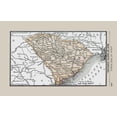 thumbnail image 2 of Alden 14x10 White Modern Wood Framed Museum Art Print Titled - South Carolina - Alden 1886, 2 of 4