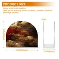 thumbnail image 3 of Cloud Pattern Chinese Thick U Shape Acrylic Napkin Holder Non Slip Space Saving for Kitchen, 3 of 9