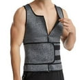 thumbnail image 4 of Men Vest Neoprene Sweat Tank - Gray M, 4 of 10