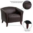 thumbnail image 3 of Flash Furniture HERCULES Majesty Series Brown LeatherSoft Chair, 3 of 10
