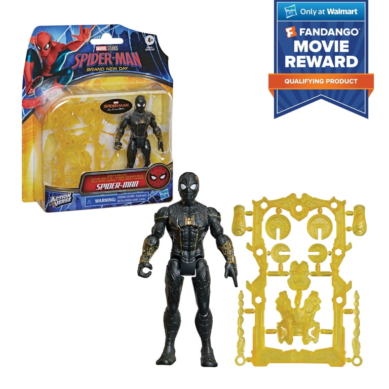 Marvel Studios Spider-Man Far From Home ActionVerse Black and Gold