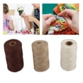thumbnail image 1 of DIY Braided Rope, 2mm Jute Rope  3 Rolls  For DIY For Braided, 1 of 8