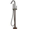 thumbnail image 2 of Vanity Art Single Handle Floor Mounted Freestanding Tub Filler with Handshower, 2 of 3
