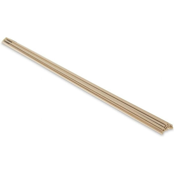 SAUNDERS Midwest LLC 4044 Basswood .125INX.125INX24IN, Multicolor