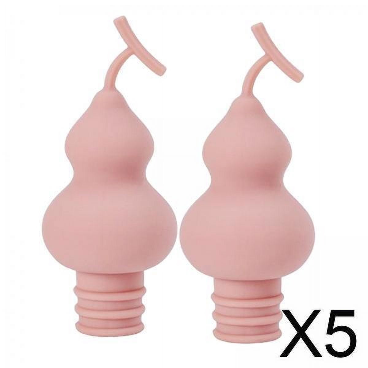 12 Tapones De Silicona Para Botellas De Vino, Cerveza, Champán - 6 Colores