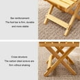 thumbnail image 4 of Greeniant Muebles plegables portátiles, silla de madera, taburetes de Picnic, accesorio de barbacoa para acampar al aire libre para senderismo, carpas, 4 of 6