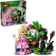Wicked Elphaba & Glinda Figures Building Toys - Wicked Toys for Kids, Girls & Boys, Age 10+ - Buildable Wicked Dolls - Birthday Gift Idea - 75682