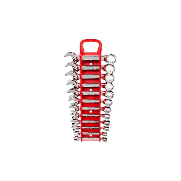 Juego de llaves TEKTON Stubby Combination de 12 piezas (8-19 mm) con H
