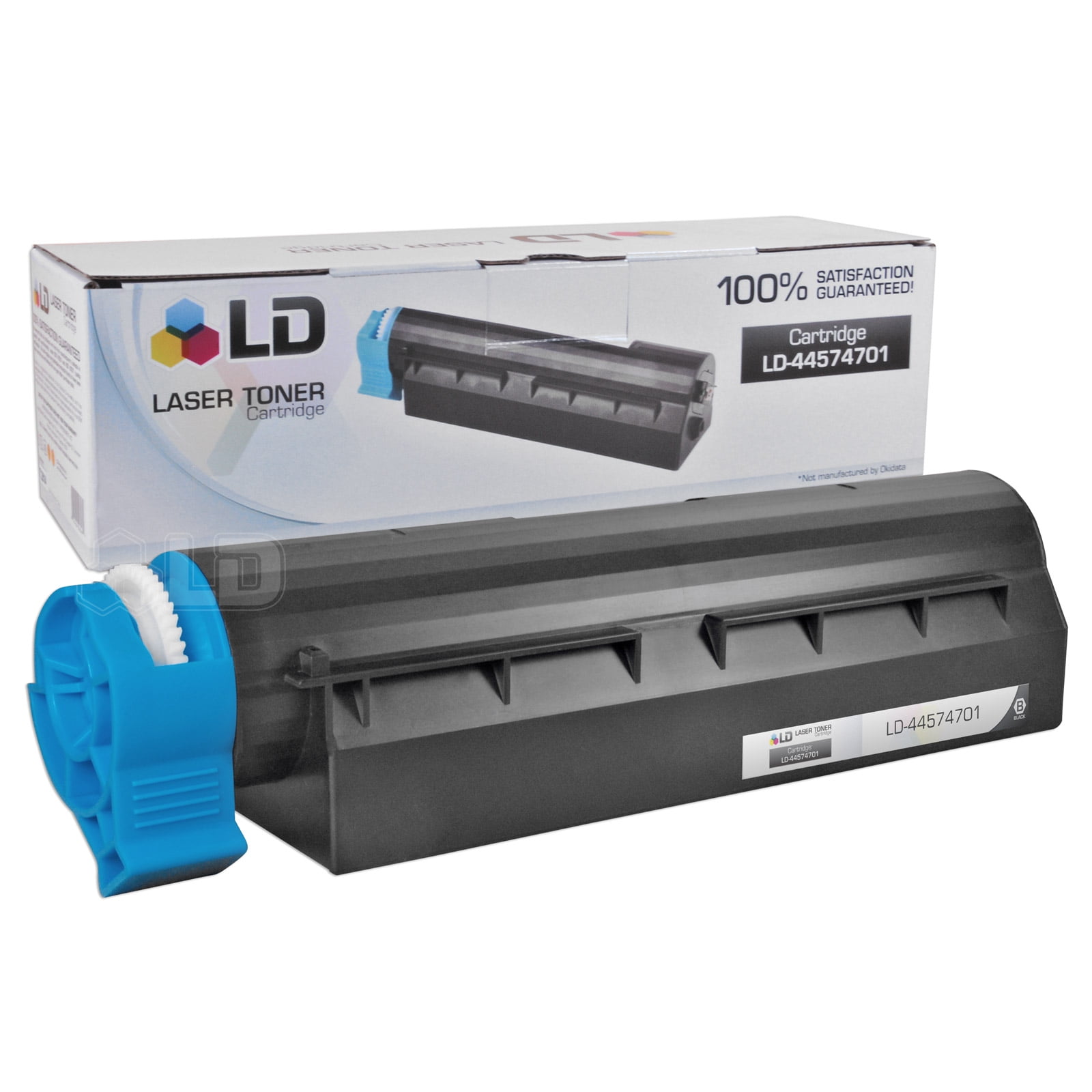 gunstig halfgeleider Vergevingsgezind LD Okidata Compatible 44574701 Black Laser Toner Cartridge for use in the  MB461 MFP, MB471, MB471W, B411d, B411dn, B431d & B431dn s - Walmart.com