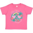 thumbnail image 3 of Inktastic My Gigi Loves Me Girls Rainbow Granddaughter Girls Toddler T-Shirt, 3 of 5