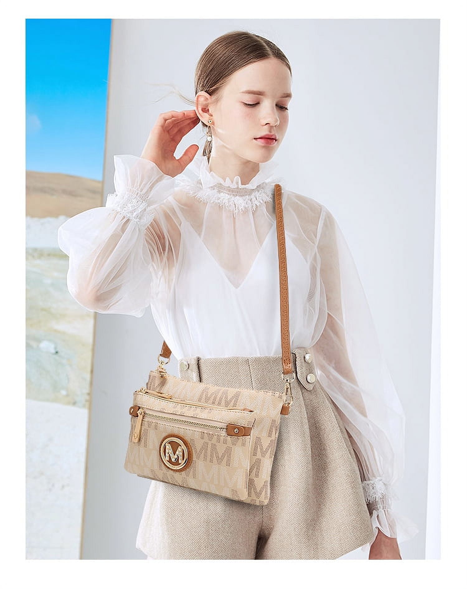 MKF Collection Camren Crossbody Bags for Women, Wristlet Wallet Purse Handbag by Mia K.