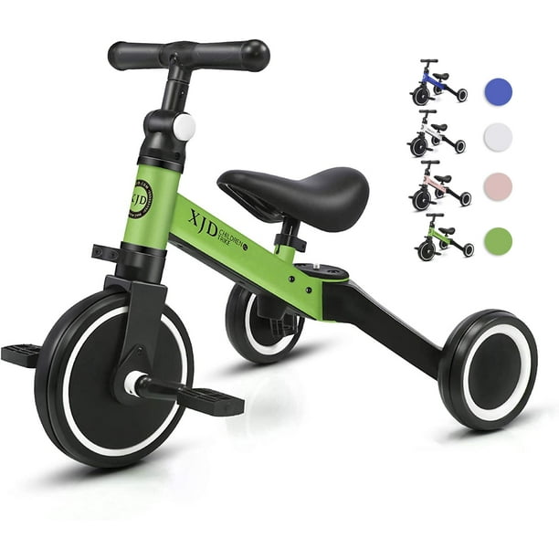 XJD JD 5 in 1 Toddler Tricycle for 13 Years Old Boys Girls, Kids Trike
