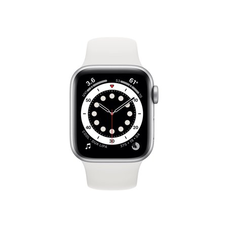 Apple Watch Series 6 (GPS + Cellular) - 40 mm - silver aluminum