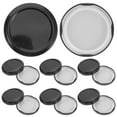 thumbnail image 1 of Shisuyan 20pcs Mason Jar Caps Practical Canning Covers Jelly Jar Lid Practical Jar Covers Canning Lids Multipurpose Jar Lids Mason Jar Wide Mouth Lids, 1 of 8