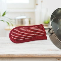 CurioCo Pot Handle Cover - Heat Resistant Silicone Grip Sleeve for Skillets & Pans, Anti-Scald Kitchen Safety Protector for Cookware