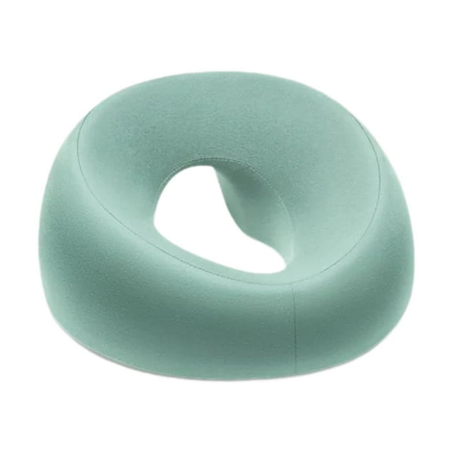 QualitChoice Prone Pillow For Beauty Salon Soft Memory Foam Face Down Pillow Comfortable Resting Experience And Which Is Soft green 26x6x13cm