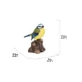thumbnail image 5 of MOTION ACTIVATED SINGING BIRD BLUE TIT ON STUMP, 5 of 5