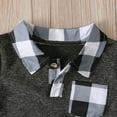 thumbnail image 6 of Sngxgn Toddler Baby Boy Fall Winter Clothes Long Sleeve Sweatshirt Pullover Tops + Joggers Pants Outfit Set(A,90), 6 of 7