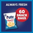 thumbnail image 3 of Utz Original Ripples, Multipack, Gluten-Free, Potato Chips, 1 oz, 60 Count, 3 of 8