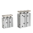 thumbnail image 3 of Compact Guide Cylinder Thin Three Axis Air Pneumatic Cylinder With Guide Rod TCM12X10S TCM16X20S TCM12X25S TCM12X50S TCM16X60S ,Double Acting, 3 of 6